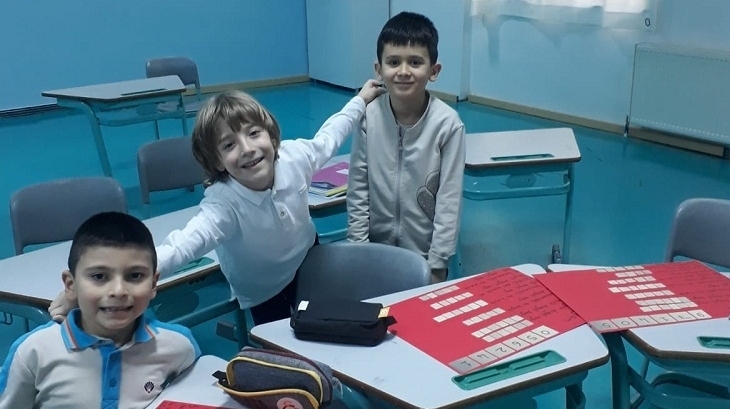 Bahçeşehir Okyanus Koleji Üstün Zekalılar ve Yetenekliler İlkokulu 1. Sınıf Matematik Esnek Grup Öğrencileri "Özel Sayılar" Etkinliğinde