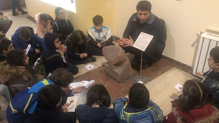 Bahçeşehir Üstün Zekâlılar ve Yetenekliler Okulu Öğrencileri “Arkeoloji Müzesinde Pratik Matematik” Etkinliğinde