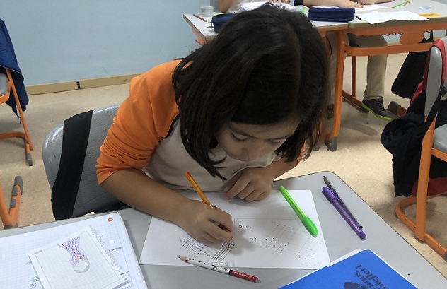 Bahçeşehir Üstün Zekâlılar ve Yetenekliler Okulu 4. Sınıf Öğrencileri Modelle Çarp Etkinliğinde