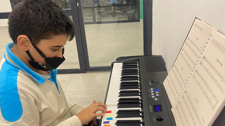 Başakşehir Okyanus Koleji Ortaokul Kademesi Piyano Yetenek Dersimiz