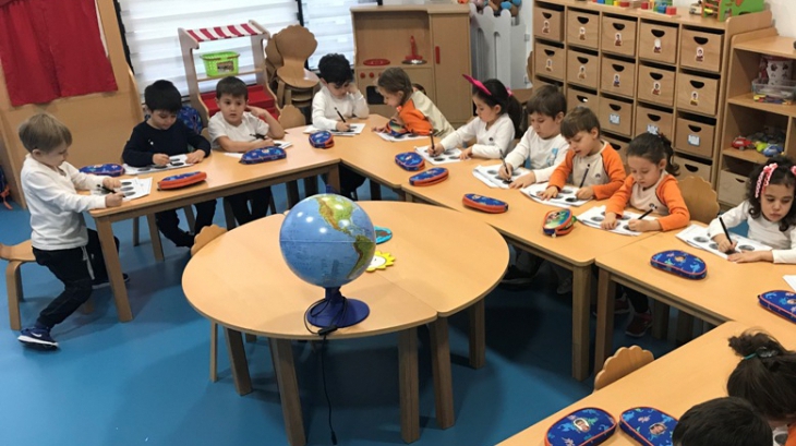 Bayrampaşa Okul Öncesi B Grubu Öğrencileri Fastrackids Dersinde