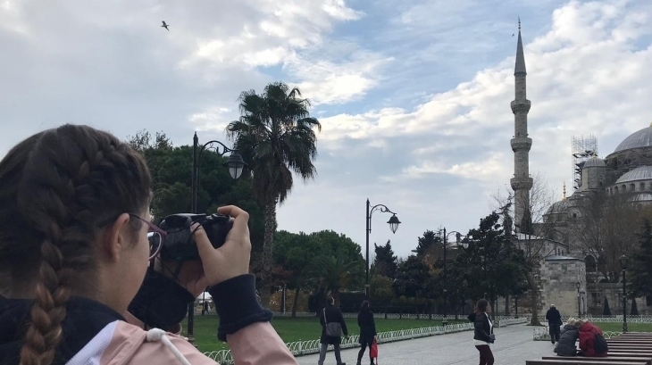 Bayrampaşa Okyanus Anadolu ve Fen Lisesi Fotoğrafçılık Kulübü Sultanahmette çekim yaptılar