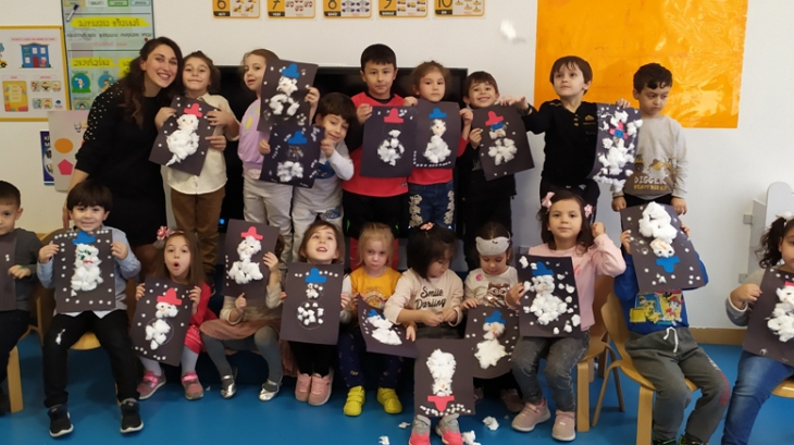 Bayrampaşa Okyanus Koleji Okul Öncesi Gökkuşağı  Sınıfı Aile Katılımı Etkinliğinde