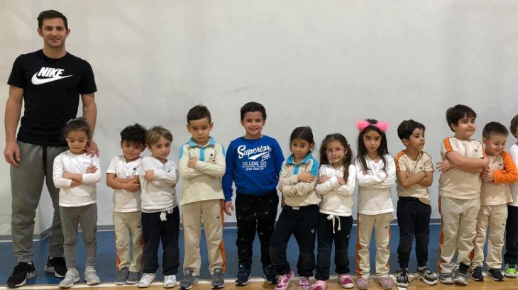 Bayrampaşa Okyanus Koleji Okul Öncesi Bulutlar Sınıfı Beceri Koordinasyon Dersinde