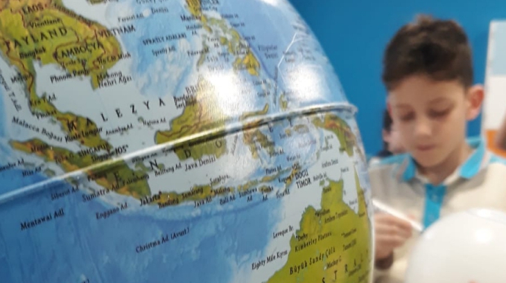 Bayrampaşa Okyanus Koleji Ortaokulu Öğrencileri Sosyal Bilgiler Dersi Balon Etkinliği