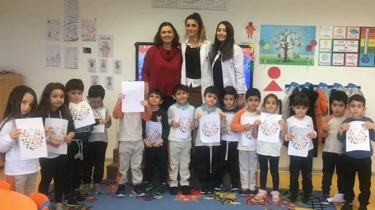 Beykent Okul Öncesi Balıklar Grubu Aile Katılımı Etkinliğinde