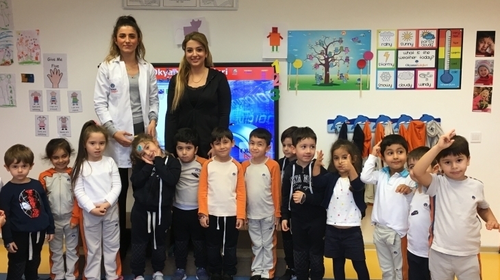Beykent Okul Öncesi Balıklar Grubu Aile Katılımı Etkinliğinde
