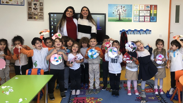 Beykent Okul Öncesi Balıklar Grubu Aile Katılımı Etkinliğinde