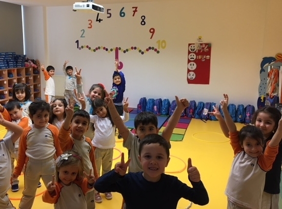 Beykent Okyanus Koleji Güneş Grubu Öğrencileri Oyun Etkinliğinde.