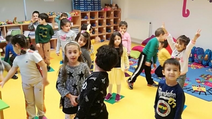 Beykent Okyanus Koleji Güneş Grubu Öğrencileri Oyun Etkinliğinde.
