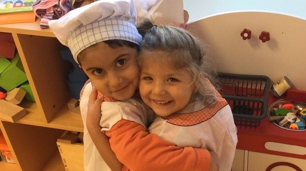 Beykent okyanus Koleji Okul Öncesi Balıklar Grubu Drama Dersinde
