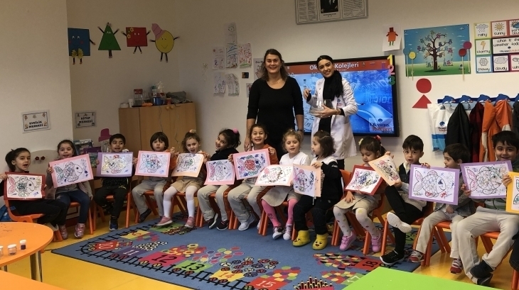 Beykent  Okyanus Koleji Okul Öncesi Gökkuşağı  Grubu  Aile Katılım  Etkinliğinde