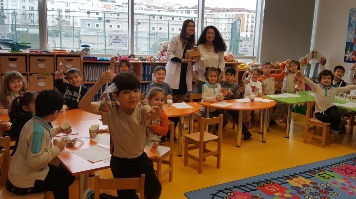 Beykent Okyanus Koleji Okul Öncesi Güneş  Grubu Öğrencileri Aile Katılımında,