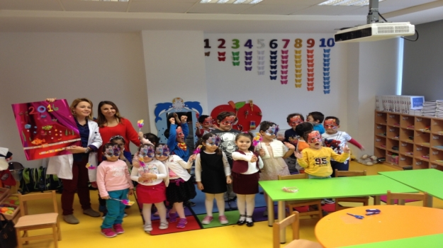 Beykent Okyanus Koleji Okul Öncesi Güneş Grubu Veli Katılım Etkinliğini Gerçekleştirdi