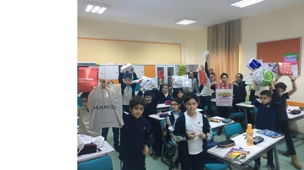 Beylikdüzü Okyanus Koleji 5-B ve 5-D Sınıfı Öğrencilerinin Yeni Yıl Heyecanı