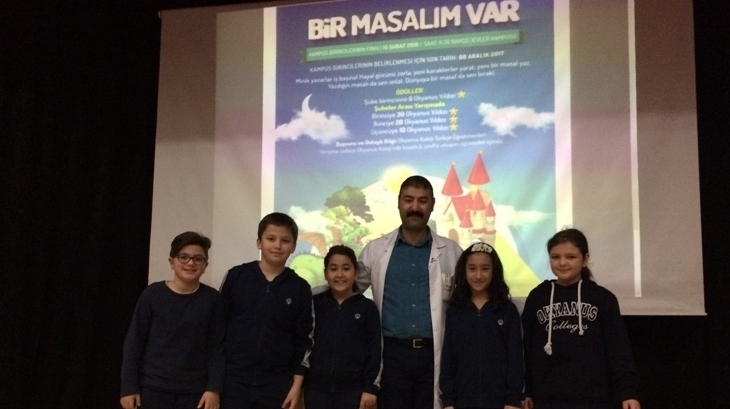 Beylikdüzü Okyanus Kolej'inde Masal Anlatma Yarışması