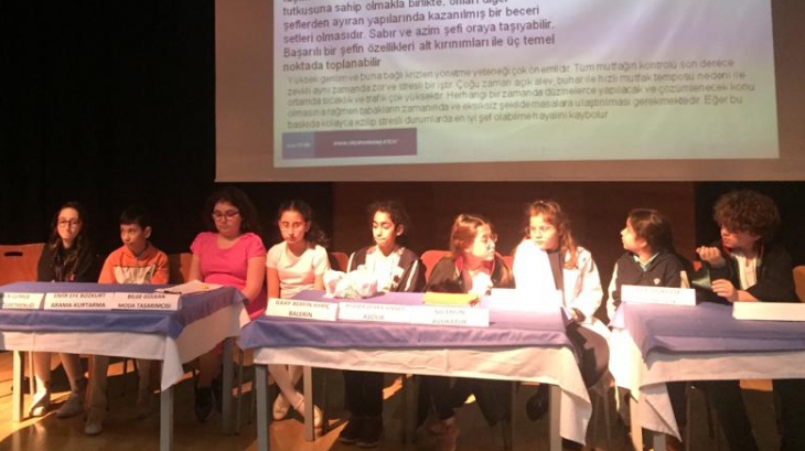 Beylikdüzü Okyanus Ortaokulu Gelecekte Bir Gün Meslekte İlk Gün ”Projesi “Mesleğimi Anlatıyorum” Meslek Tanıtım Sempozyumu