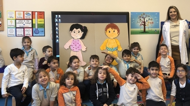 Bornova Okyanus Koleji Gezegenler ve Bulutlar Grubu Öğrencileri Cookie Dersinde