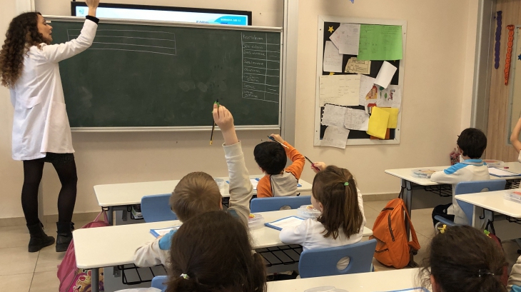 Bornova Okyanus Koleji Okul Öncesi Bulutlar ve Gezegenler Grubu Öğrencilerimiz İlkokula Hazırlık Dersinde