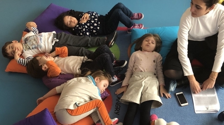 Bornova Okyanus Koleji Okul Öncesi Yunuslar Grubu Sosyal Beceri Dersinde