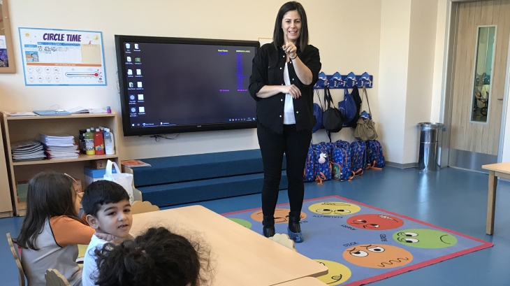 Bornova Okyanus Koleji Yıldızlar Grubu Öğrencileri Veli Katılımı Etkinliğinde