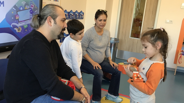 Bornova Okyanus Koleji Yıldızlar Grubu Öğrencileri Veli Katılımı Etkinliğinde
