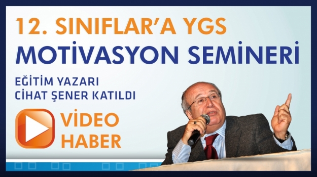 Cihat Şener'den Okyanus'ta YGS Motivasyon Semineri