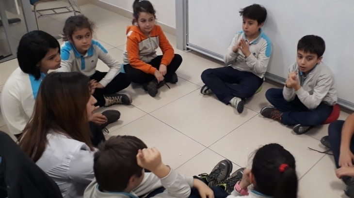 İlkokul Kademesi 4. Sınıf Öğrencileri Drama Etkinliğinde