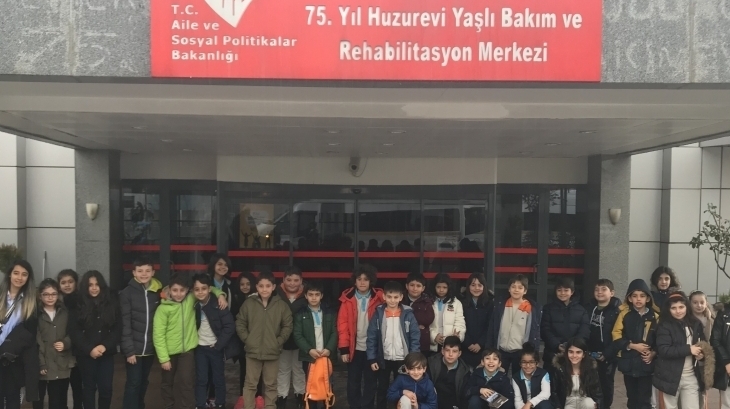 İlkokul Kademesi 4. Sınıflar Huzurevi Ziyaretinde