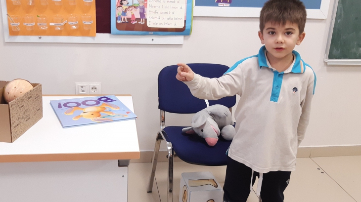 Eryaman Okyanus Koleji İlkokul Kademesi Birinci Sınıf Öğrencileri Ögrendikleri Edatları Pekiştirdi