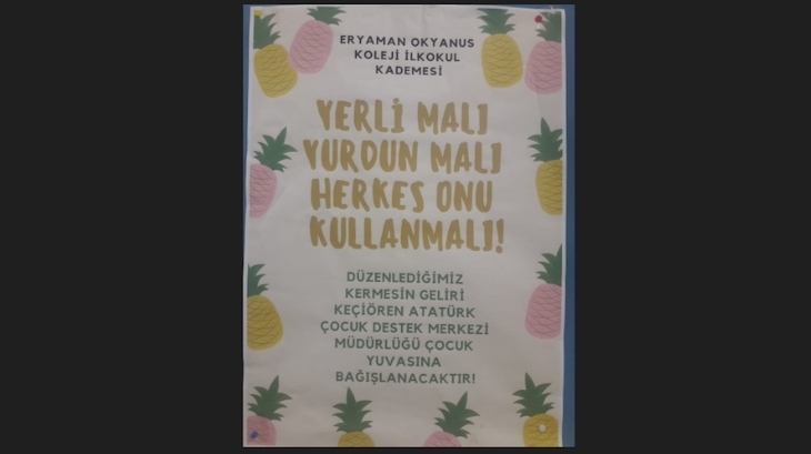Eryaman Okyanus Koleji İlkokul Kademesi Tutum ve Yatırım Haftası