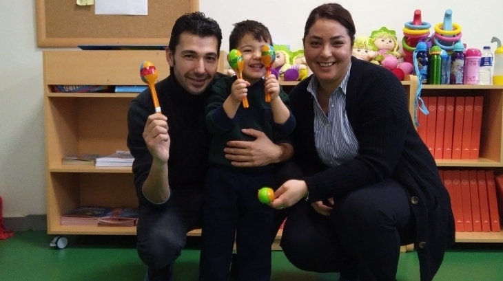 Eryaman Okyanus Koleji Okul Öncesi Bölümü Rüzgar Grubu Aile Katılımı Etkinliğinde