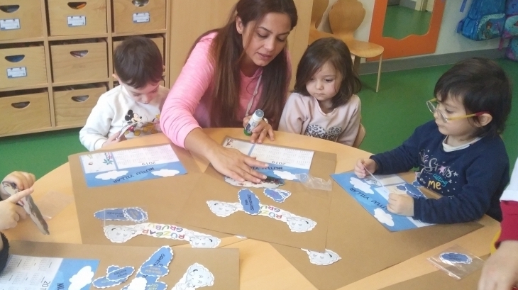 Eryaman Okyanus Koleji Okul Öncesi Bölümü Rüzgar Grubu Aile Katılımı Etkinliğinde
