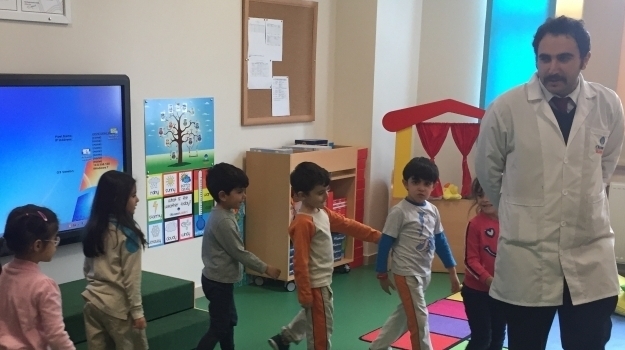 Eryaman Okyanus Koleji Okul Öncesi Bölümü Gezegenler Grubu Öğrencileri İlkokula Hazırlık Etkinliğinde