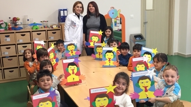 Eryaman Okyanus Koleji Okul Öncesi Bölümü Gezegenler Sınıfı Aile Katılımı Etkinliğinde
