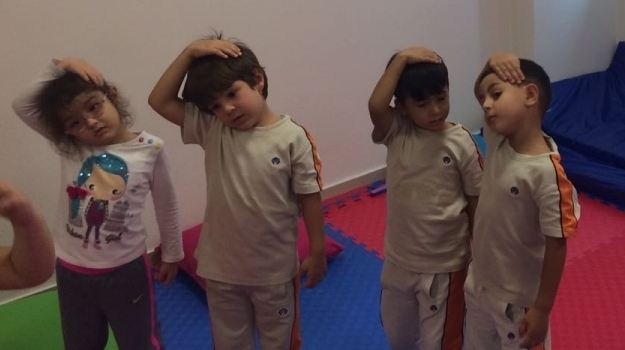 Eryaman Okyanus Koleji Okul Öncesi Bölümü Güneş ve Gezegen Grupları Beceri Koordinasyon Dersinde