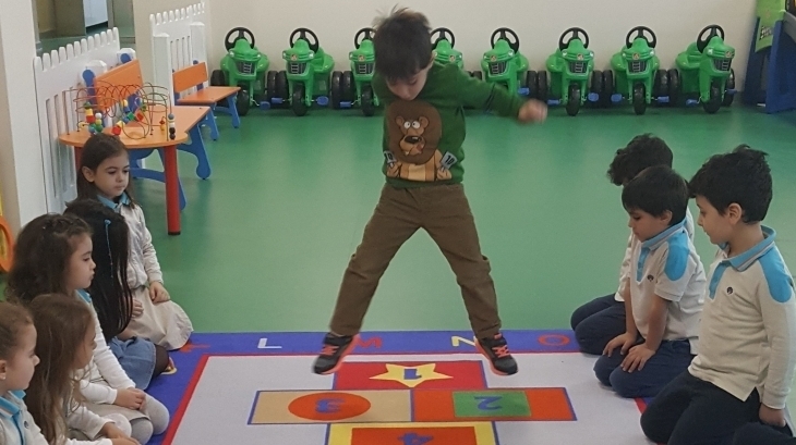 Eryaman Okyanus Koleji Okul Öncesi Kademesi Yıldızlar sınıfı Oyun Etkinliğinde