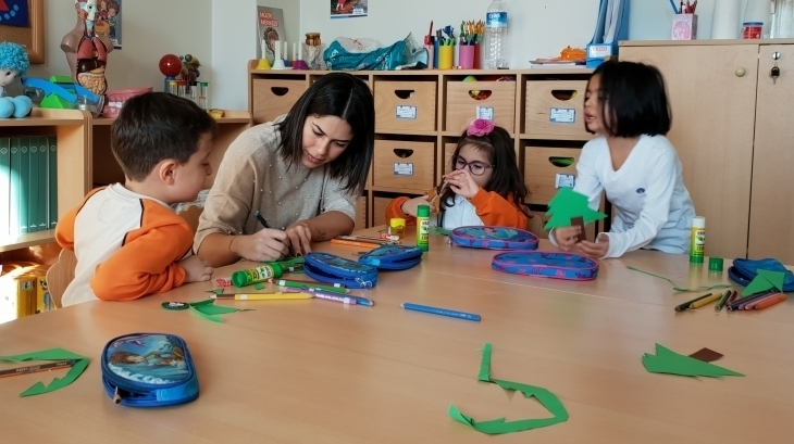 Eryaman Okyanus Koleji Okul Öncesi Kademesi Gökkuşağı Grubu Aile Katılımı Etkinliğinde