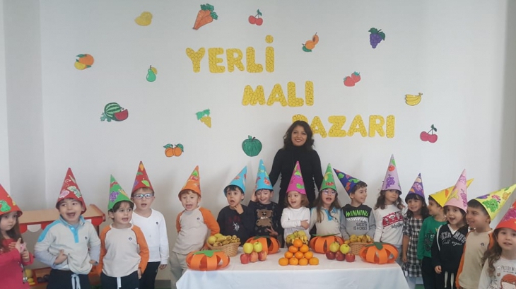 Eryaman Okyanus Koleji Okul Öncesi Kademesi Öğrencileri Yerli Malı Haftasını Kutladılar