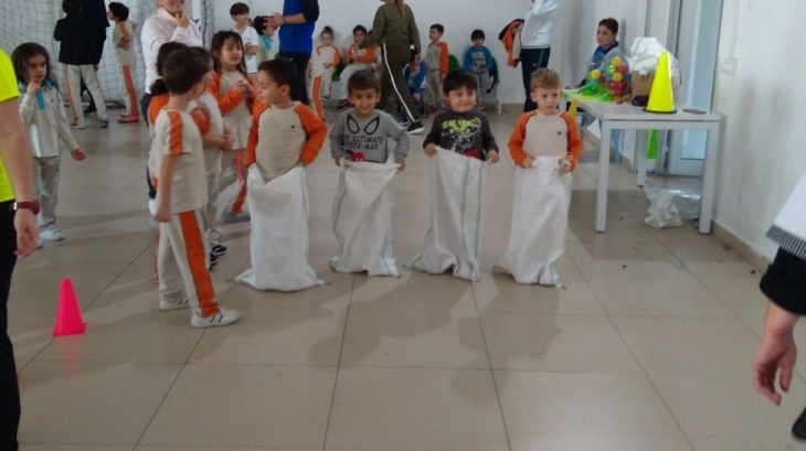 Eryaman Okyanus Koleji Okul Öncesi Kademesi Spor Etkinliğinde