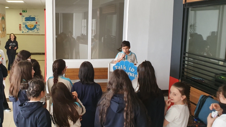 Eryaman Okyanus Koleji Ortaokul Kademesi Öğrencileri Talk To Okyanus Etkinliği Gerçekleştirdiler
