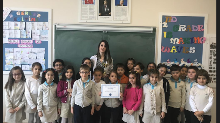 Eryaman Okyanus Kolejinde Haftanın Örnek Sınıfı 2-C Oldu