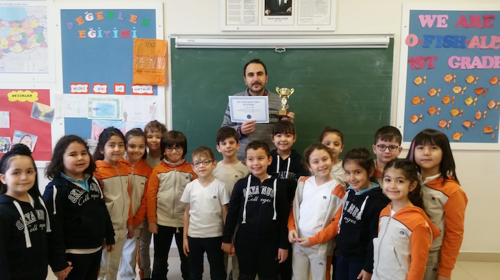 Eryaman Okyanus Kolejinde Haftanın Örnek Sınıfı Seçildi