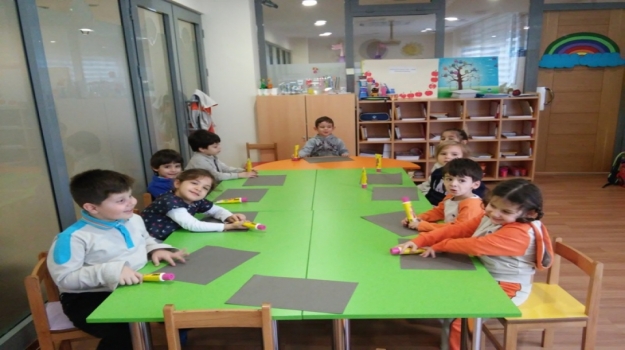 Fatih Okyanus Koleji inciler Grubu Fastrackids Dersinde