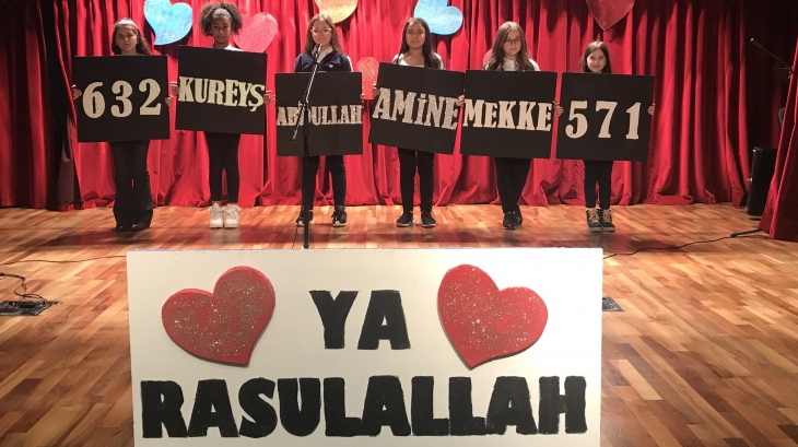 Fatih Okyanus Koleji’nde “Mevlid-İ Nebi Mevlana’yı Anma Etkinliği Yapıldı