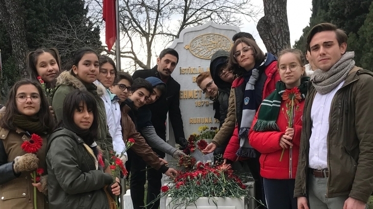 Fatih Okyanus Koleji Ortaokul Öğrencileri İstiklal Şairi Mehmet Akif ERSOY’u 81. Yıldönümünde Saygıyla Andı