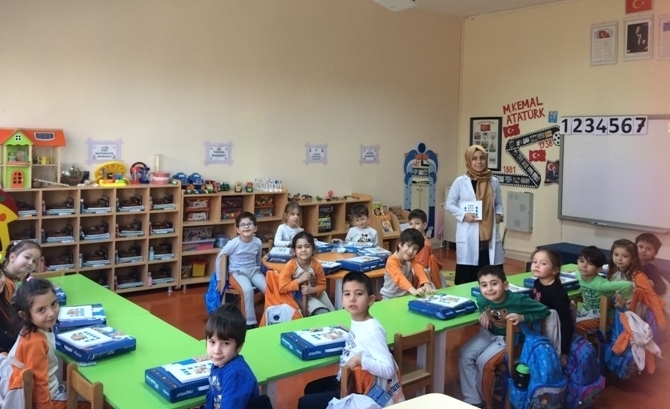 Güneşli Okyanus Koleji Okul Öncesi Gökkuşağı Grubu Düşünce Becerileri Dersinde