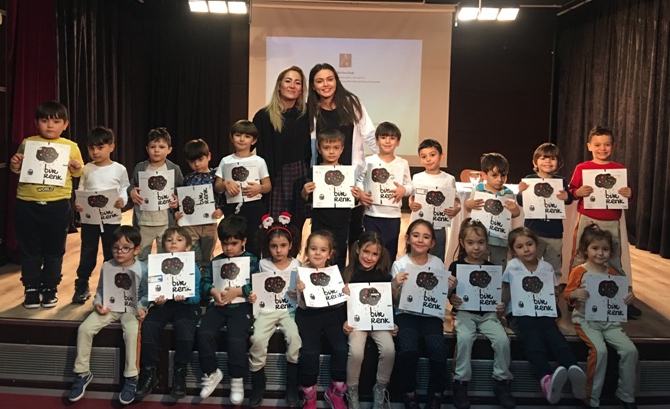 Güneşli Okyanus Koleji Okul Öncesi Öğrencileri Yazar Etkinliğinde