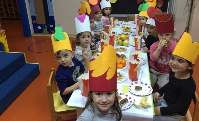 Güneşli Okyanus Koleji Okul Öncesi C Grubu Yerli Malı Tutum ve Yatırım Haftasını Kutluyor