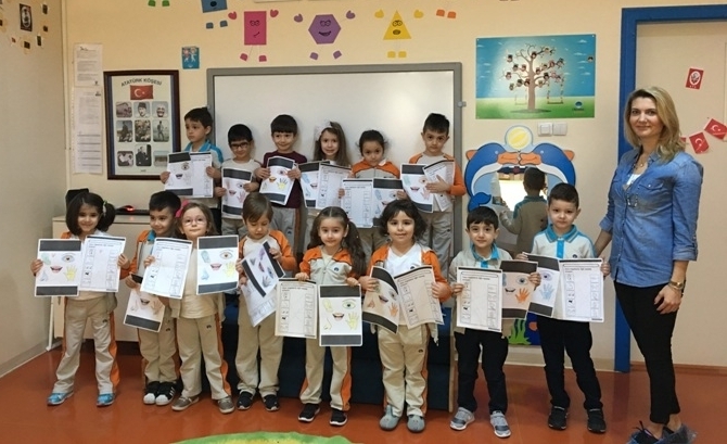 Güneşli Okyanus Koleji Okul Öncesi Gezegenler Grubu Aile Katılım Etkinliğnde